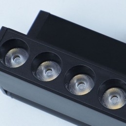 Faretto a griglia da incasso Faretto a striscia da binario Faretto a griglia pieghevole magnetica 36V