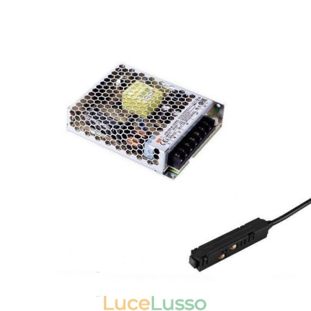 Driver per luci da binario 200W 36V Alimentatore per driver con connettore di alimentazione magnetico per binario