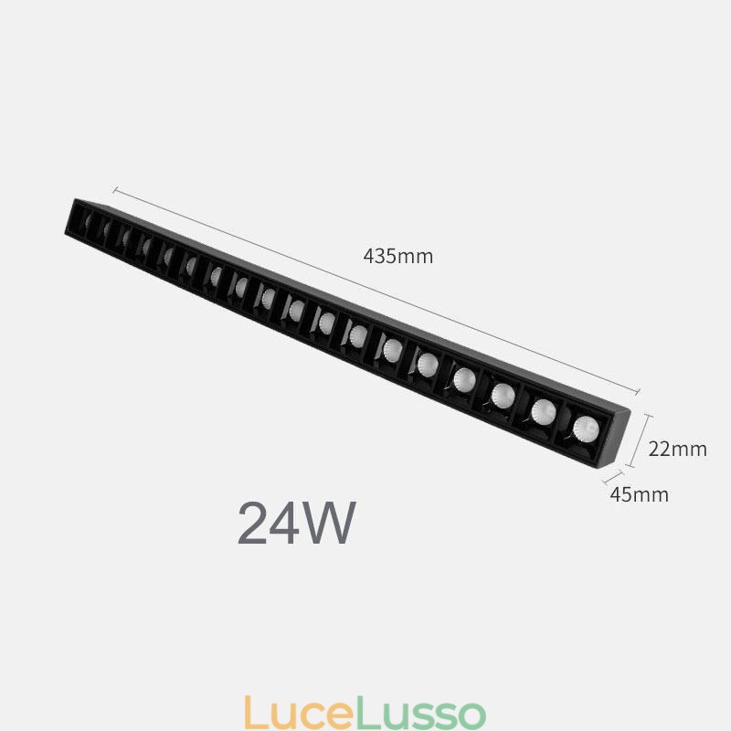Faretto a griglia da incasso Faretto a striscia Faretto a griglia da incasso magnetico 36V