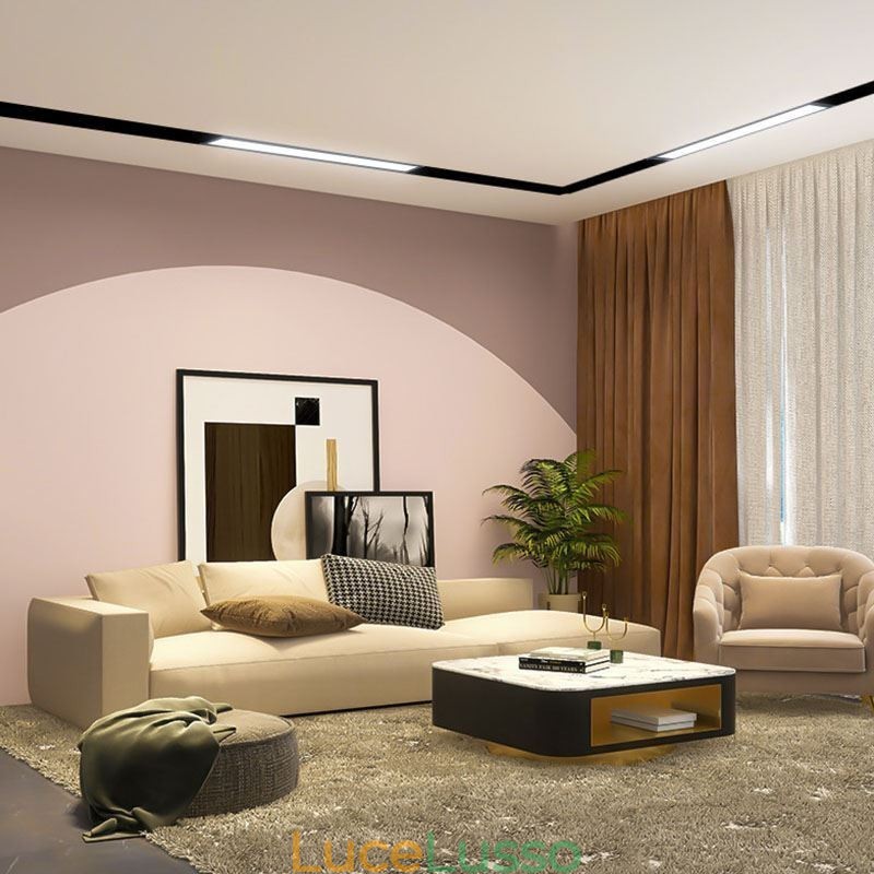 Faretto da incasso magnetico lineare da binario, proiettore 36V