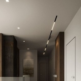 Faretto da incasso magnetico lineare da binario, proiettore 36V