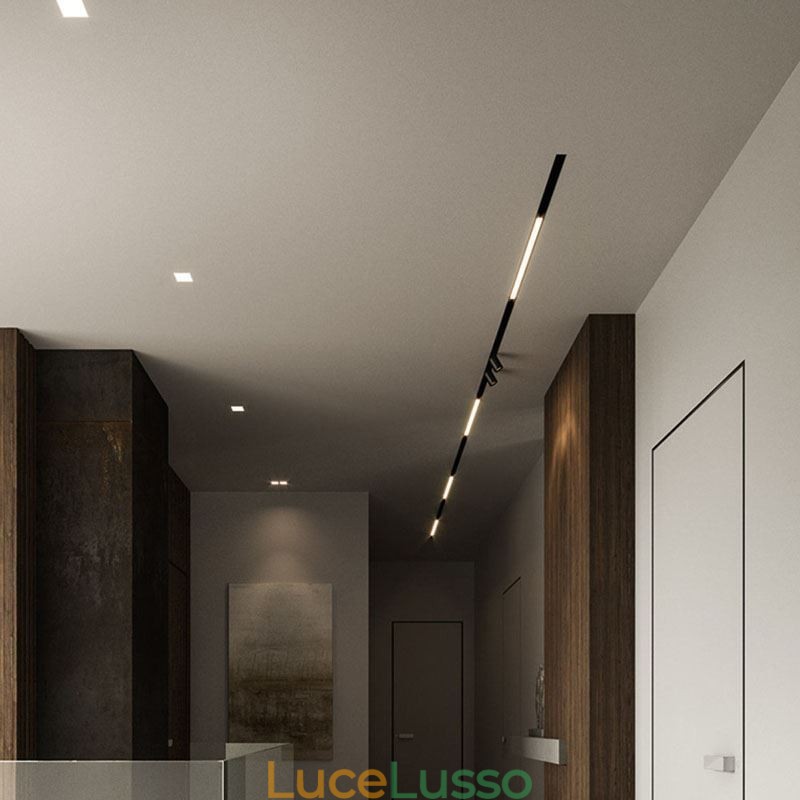 Faretto da incasso magnetico lineare da binario, proiettore 36V