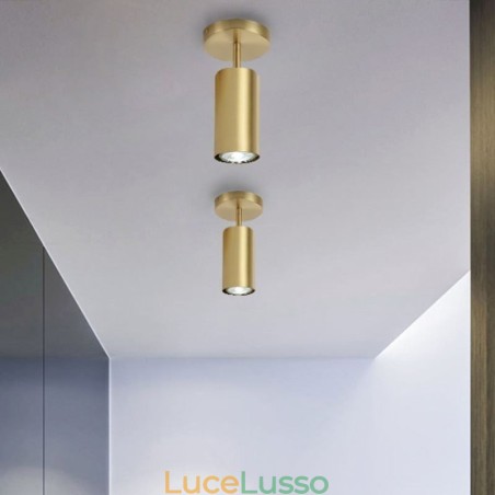 Lampada da soffitto a filo in ottone nordico Lampada da soffitto a filo in ottone nordico