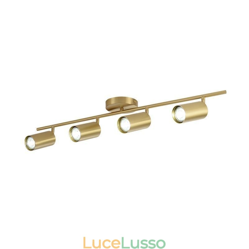 Lampada da soffitto a filo in ottone nordico