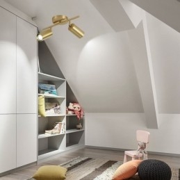 Lampada da soffitto a filo in ottone nordico