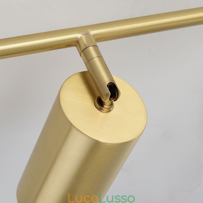 Lampada da soffitto a filo in ottone nordico