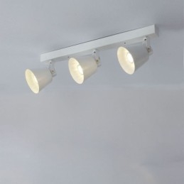 Faretto rustico vintage industriale illuminazione a binario in ferro