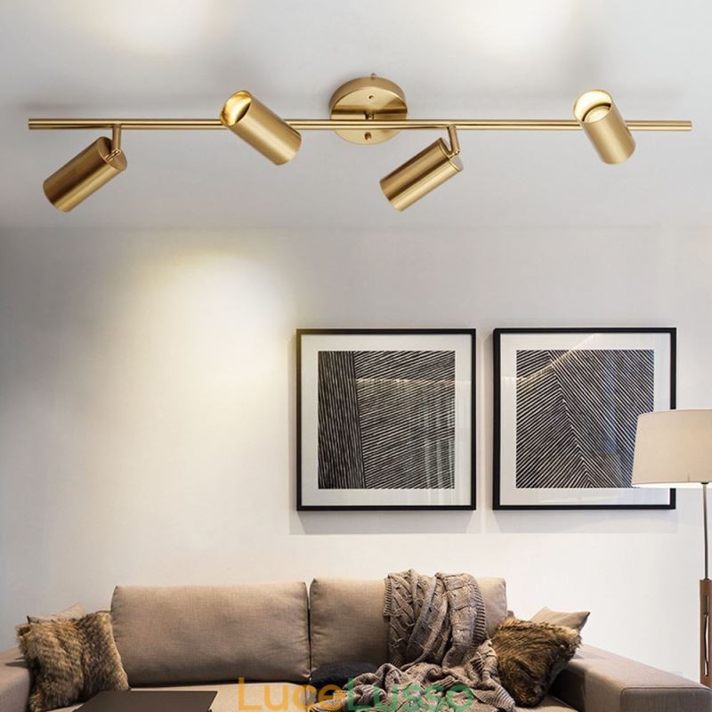 Faretto moderno semplice in alluminio per soffitto