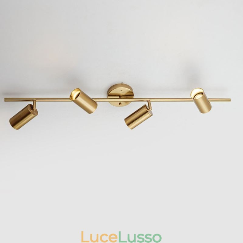 Faretto moderno semplice in alluminio per soffitto