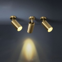 Faretto moderno semplice in alluminio per soffitto