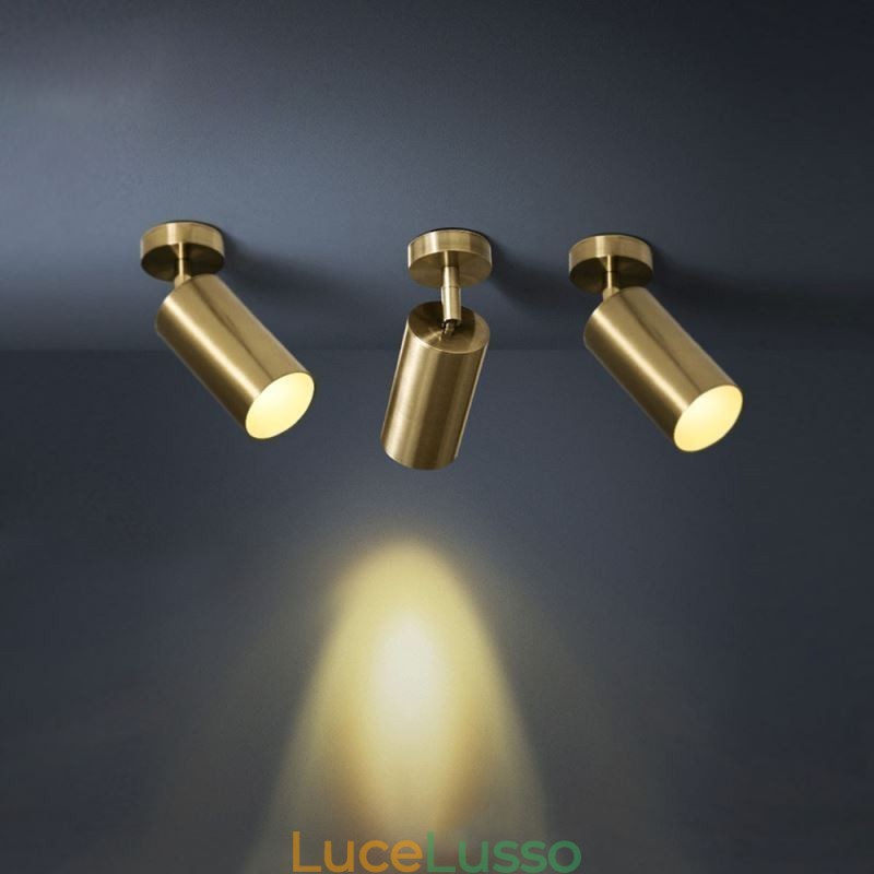 Faretto moderno semplice in alluminio per soffitto