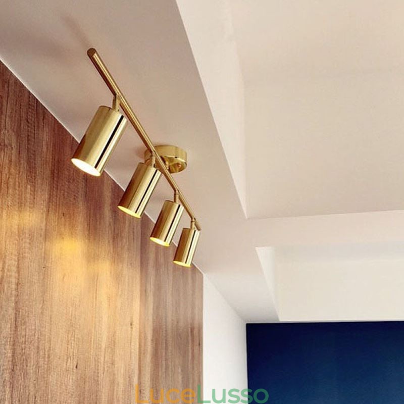 Faretto moderno semplice in alluminio per soffitto