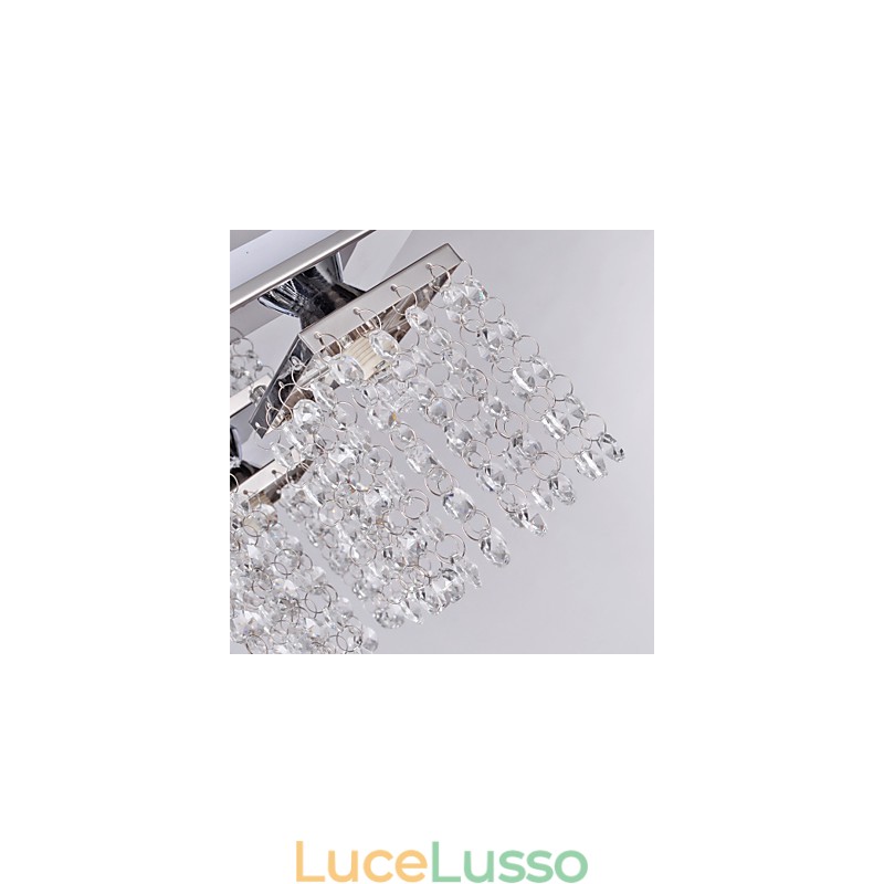 Plafoniera Cristallo Moderna 5 Luci