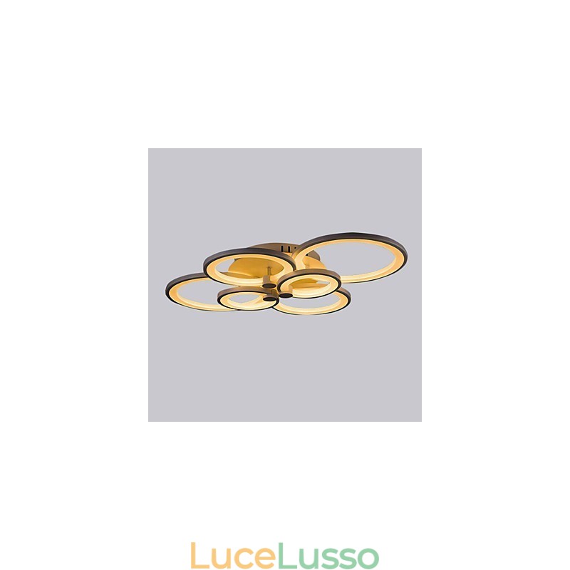 Elegante lampada a sospensione in acrilico dal design accattivante