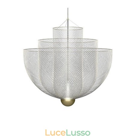 Lampada a sospensione decorativa artistica con forma creativa e unica del designer Nordic Grid Lampada a sospensione decorativa artistica con forma creativa e unica del designer Nordic Grid