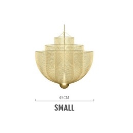 Lampada a sospensione decorativa artistica con forma creativa e unica del designer Nordic Grid
