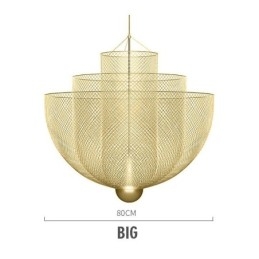 Lampada a sospensione decorativa artistica con forma creativa e unica del designer Nordic Grid