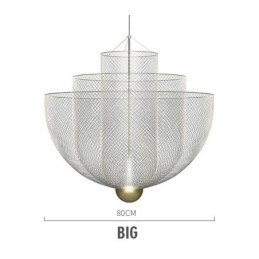 Lampada a sospensione decorativa artistica con forma creativa e unica del designer Nordic Grid