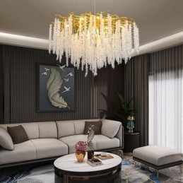 Lampadario moderno in cristallo squisito
