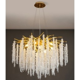 Lampadario moderno in cristallo squisito