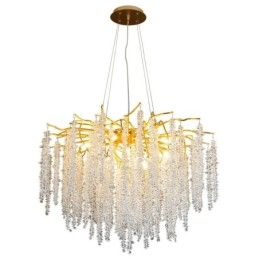 Lampadario moderno in cristallo squisito