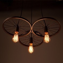 Lampade a sospensione retrò Loft Lampadario in ferro battuto stile industriale americano