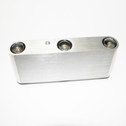 Applique da parete moderne contemporanee in metallo