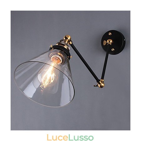 Luci a braccio oscillante Rustic Lodge Metal Luci a braccio oscillante Rustic Lodge Metal