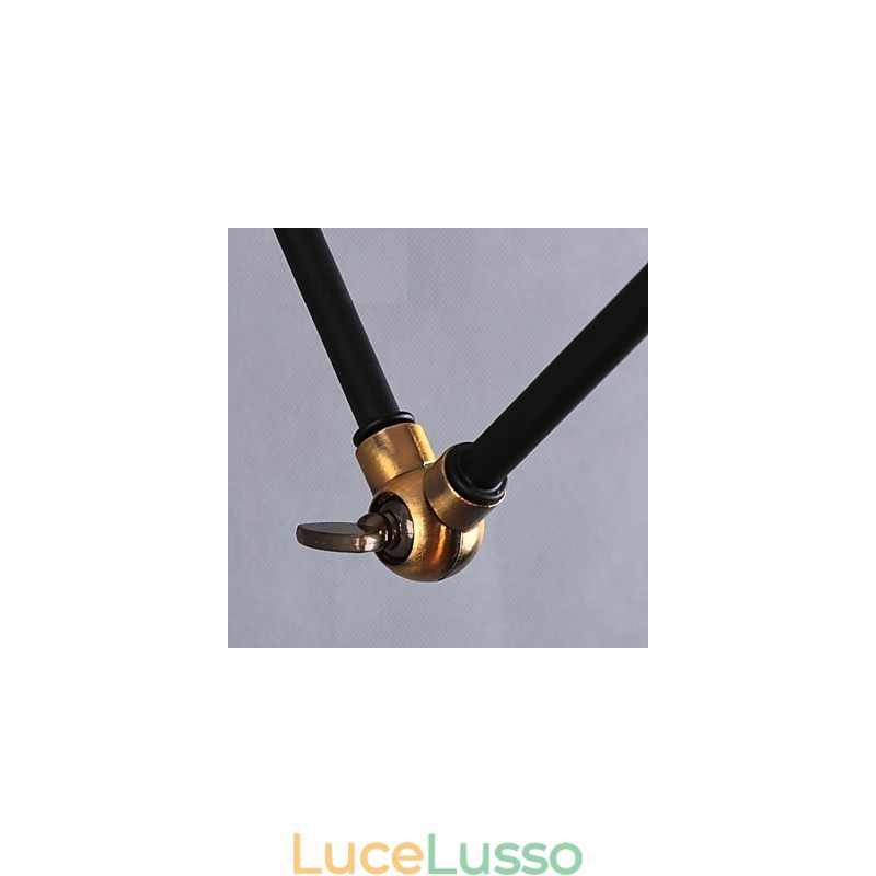 Luci a braccio oscillante Rustic Lodge Metal