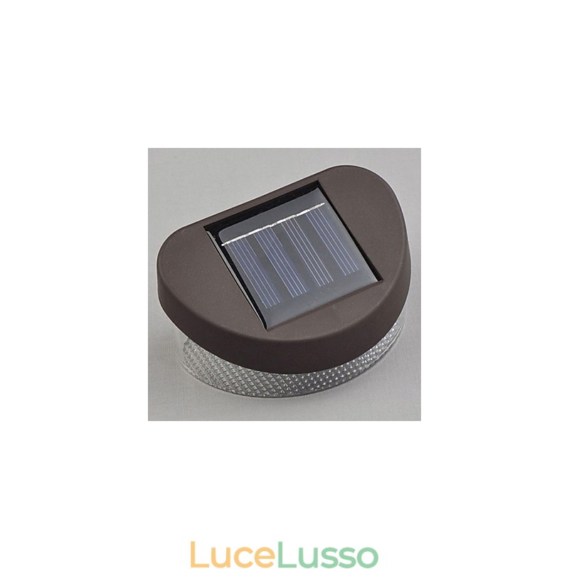Luce solare bianca Luce da parete per percorso Paesaggio Montaggio Giardino Recinzione Luce