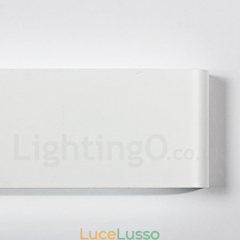 Applique e lampade da parete moderne e contemporanee lunghe per interni, in metallo, IP 44, per bagno, camera da letto, soggiorno