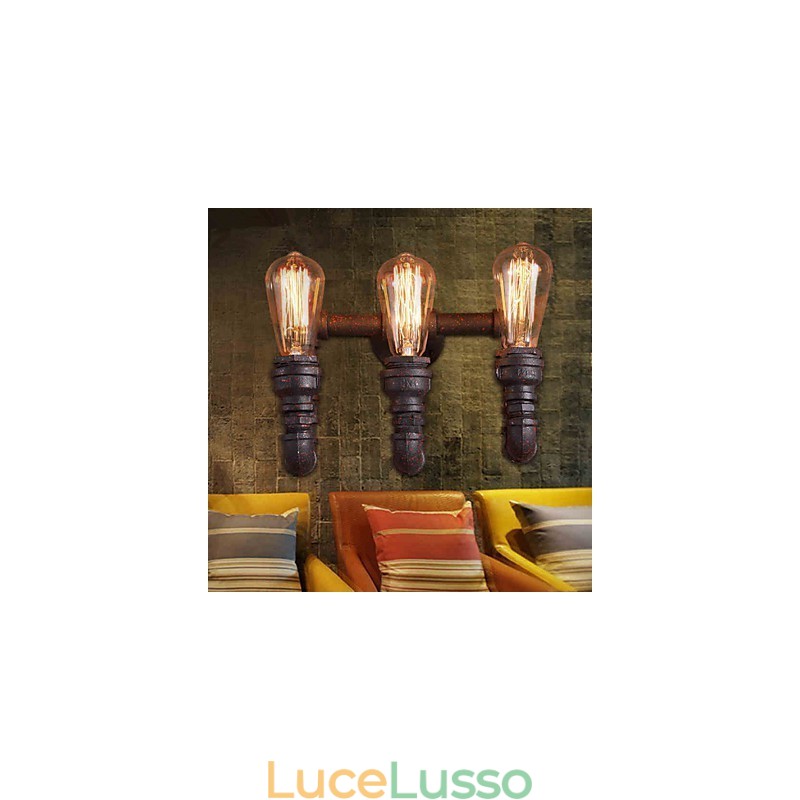 Applique da parete Mini Style Rustic Lodge Metallo