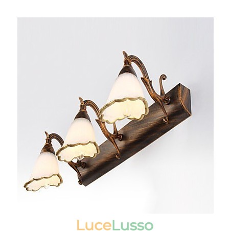 Applique da parete Illuminazione per il bagno Lampade da lettura da parete Mini Style Rustic Lodge Metallo Applique da parete Illuminazione per il bagno Lampade da lettura da parete Mini Style Rustic Lodge Metallo