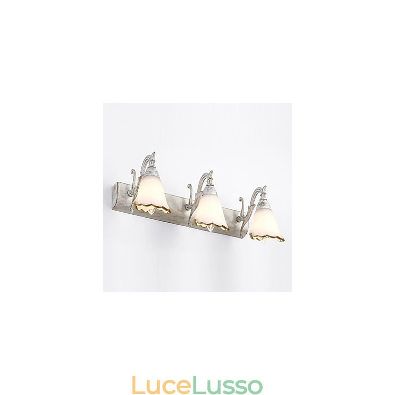 Applique da parete Illuminazione per il bagno Lampade da lettura da parete Mini Style Rustic Lodge Metallo
