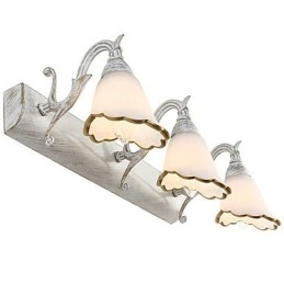 Applique da parete Illuminazione per il bagno Lampade da lettura da parete Mini Style Rustic Lodge Metallo