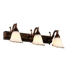 Applique da parete Illuminazione per il bagno Lampade da lettura da parete Mini Style Rustic Lodge Metallo