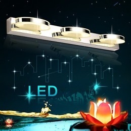 Illuminazione per il bagno moderna contemporanea in metallo