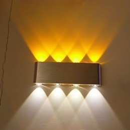 Lampada da parete Multi T Temperatura di colore Lampada da parete creativa Modello Bar Applique in metallo 85 265V