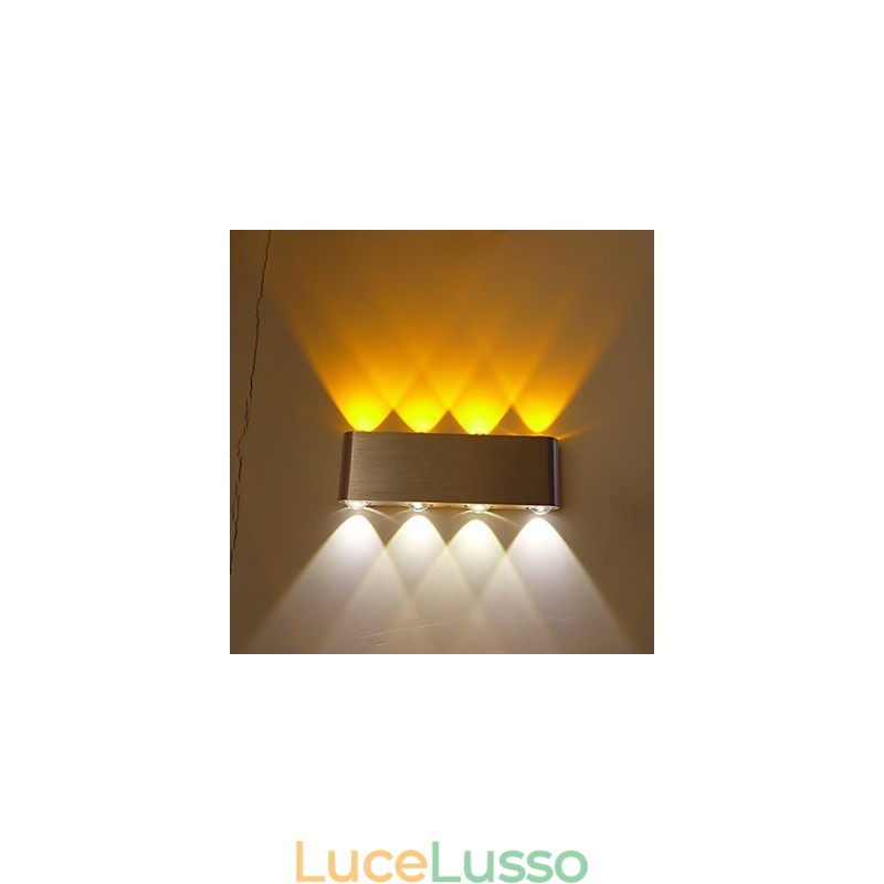 Lampada da parete Multi T Temperatura di colore Lampada da parete creativa Modello Bar Applique in metallo 85 265V
