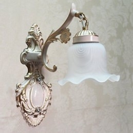 Applique da parete Illuminazione per il bagno Tradizionale Classico Metallo