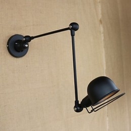 Applique da parete Illuminazione per il bagno Lampade da parete per esterni Lampade da lettura da parete Moderne Contemporanee Metallo