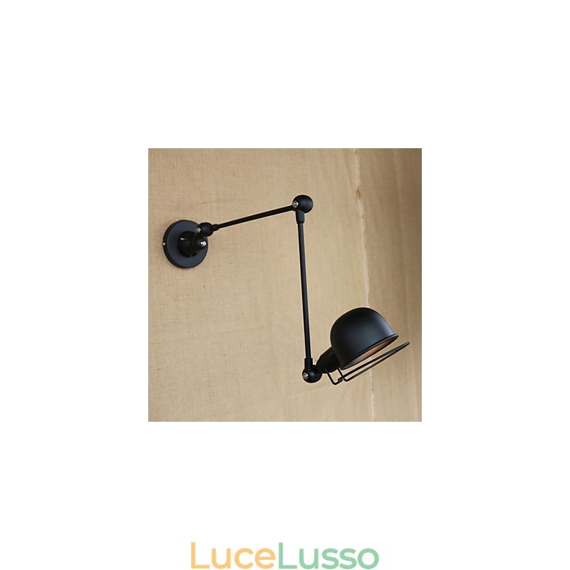 Applique da parete Illuminazione per il bagno Lampade da parete per esterni Lampade da lettura da parete Moderne Contemporanee Metallo