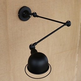 Applique da parete Illuminazione per il bagno Lampade da parete per esterni Lampade da lettura da parete Moderne Contemporanee Metallo