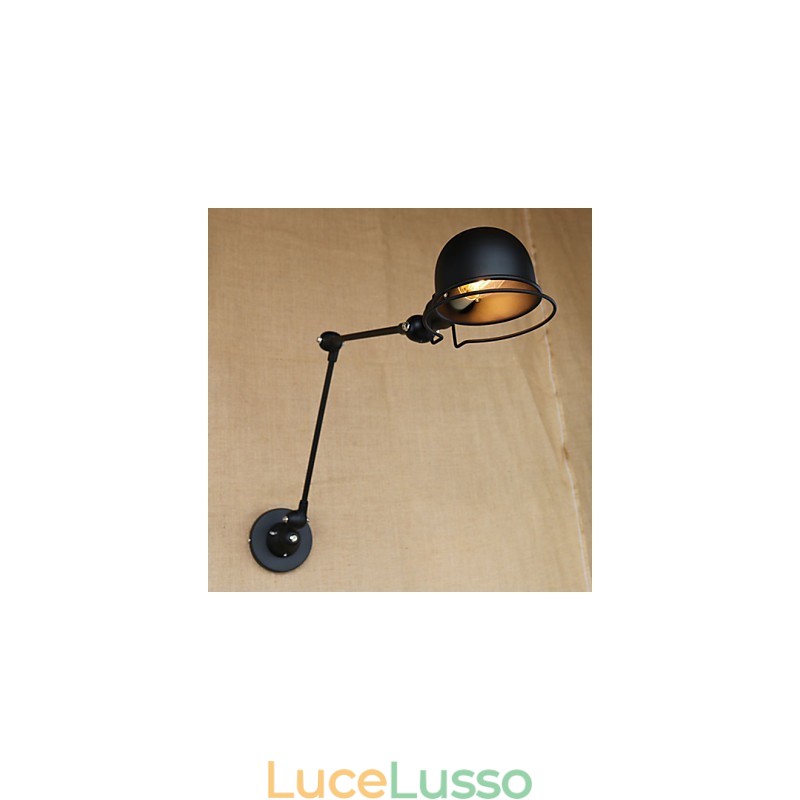 Applique da parete Illuminazione per il bagno Lampade da parete per esterni Lampade da lettura da parete Moderne Contemporanee Metallo