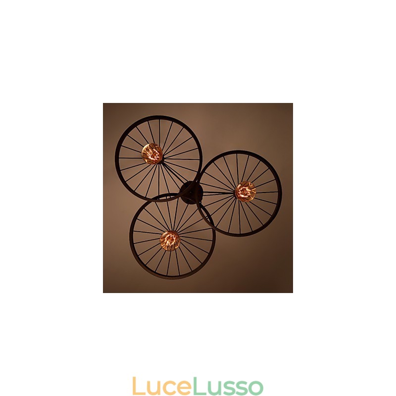 Lampade a sospensione retrò Loft Lampadario in ferro battuto stile industriale americano
