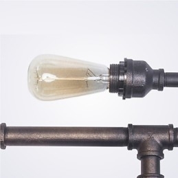 Lampada da parete industriale vintage per bagno, cucina, sala da pranzo, tubo Edison Light, lampada da pranzo di lusso, applique da bar, lampade FJ DB2 014A0