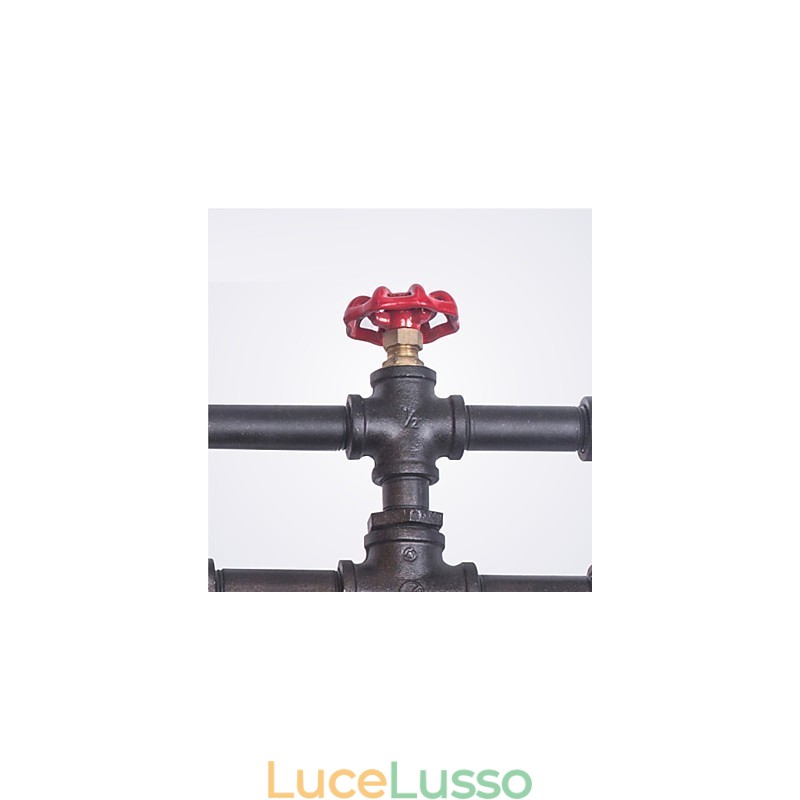 Lampada da parete industriale vintage per bagno, cucina, sala da pranzo, tubo Edison Light, lampada da pranzo di lusso, applique da bar, lampade FJ DB2 014A0