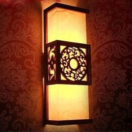 Lampada da parete classica in pelle di pecora per corridoio Archaize Corridor
