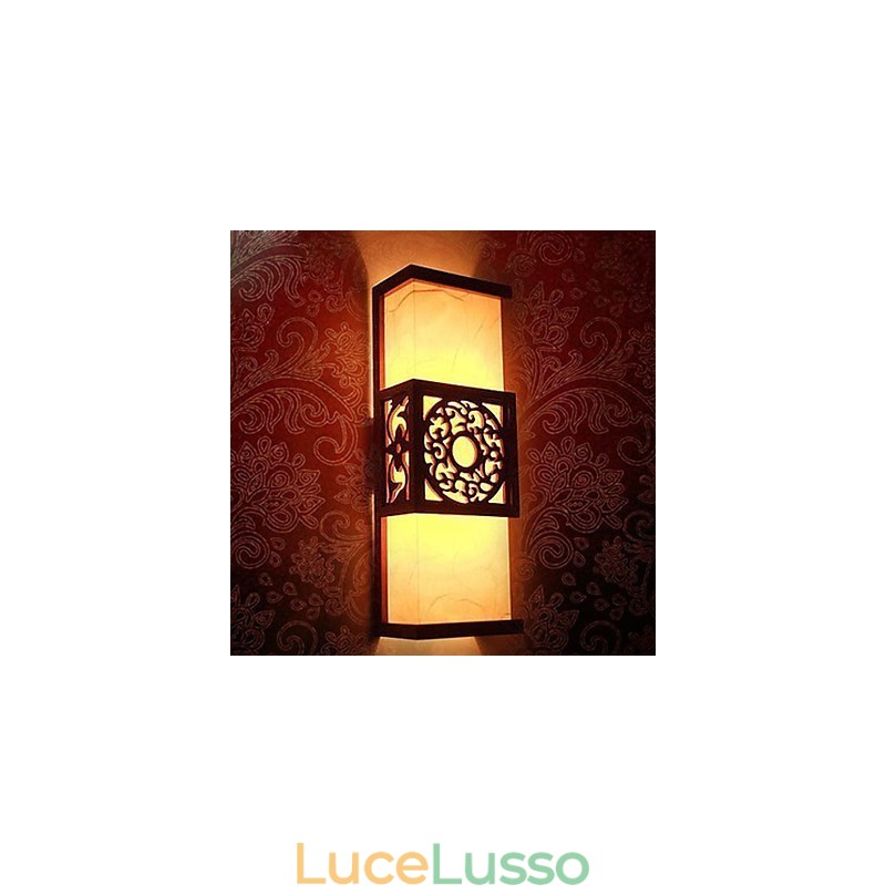 Lampada da parete classica in pelle di pecora per corridoio Archaize Corridor