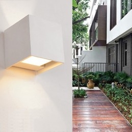 Applique da parete 6W moderna contemporanea in metallo